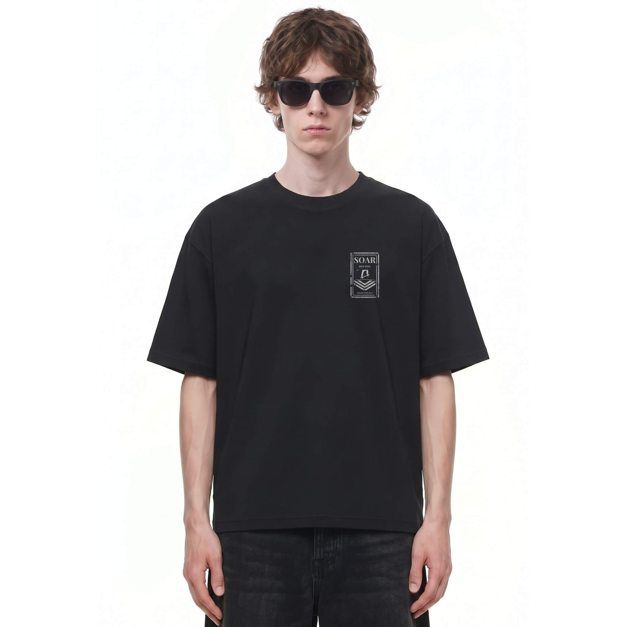Cold Rush Glow Grind Tee — Cover · Black