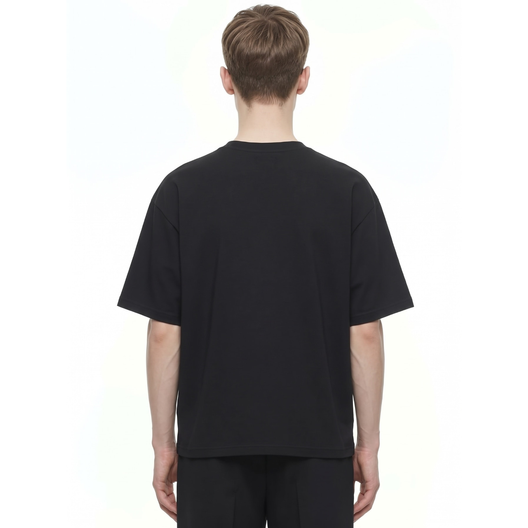 Cosmic Orbit Test Trip Graphic Tee — Back · Black
