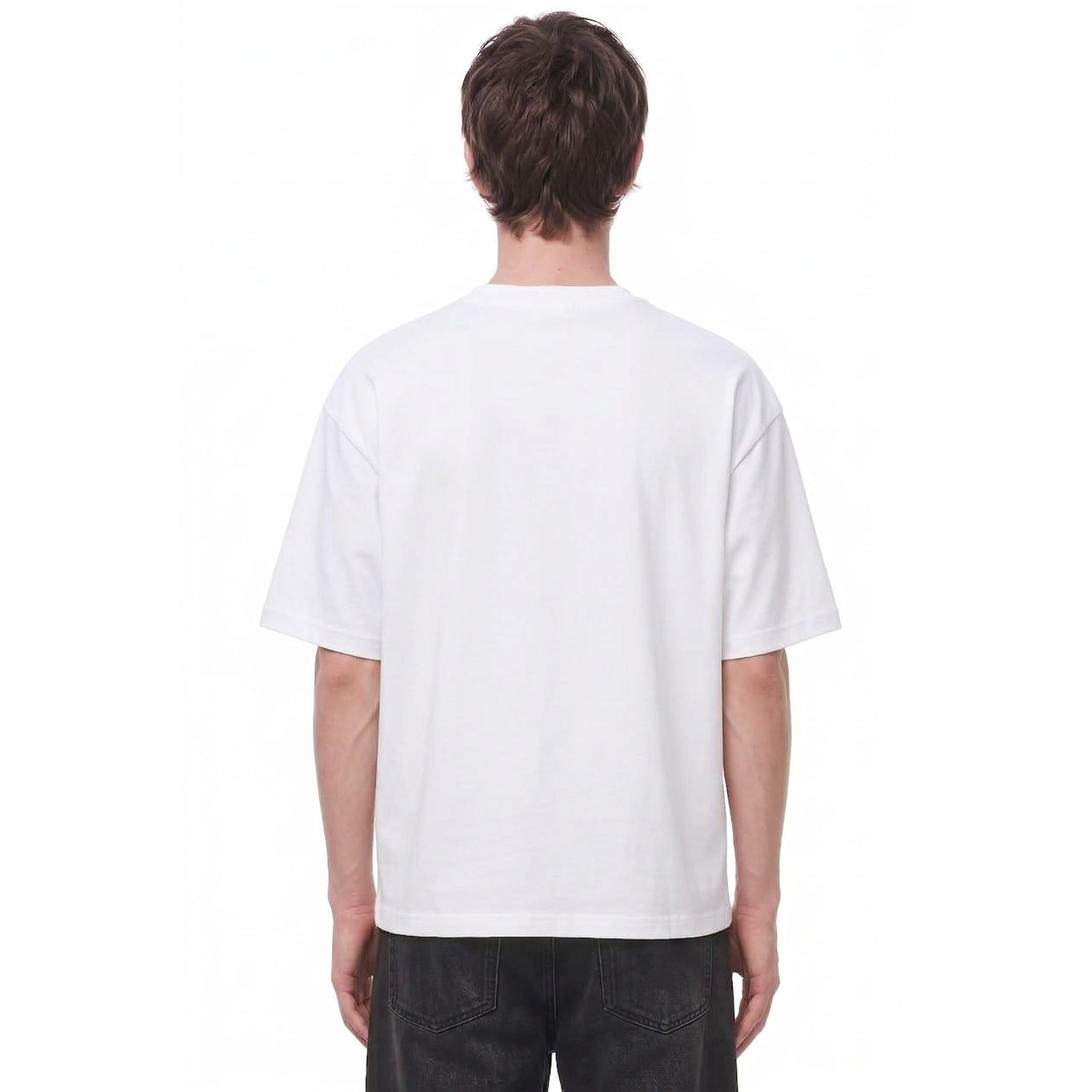Micro Computers Byte Town Graphic Tee — Back · Black