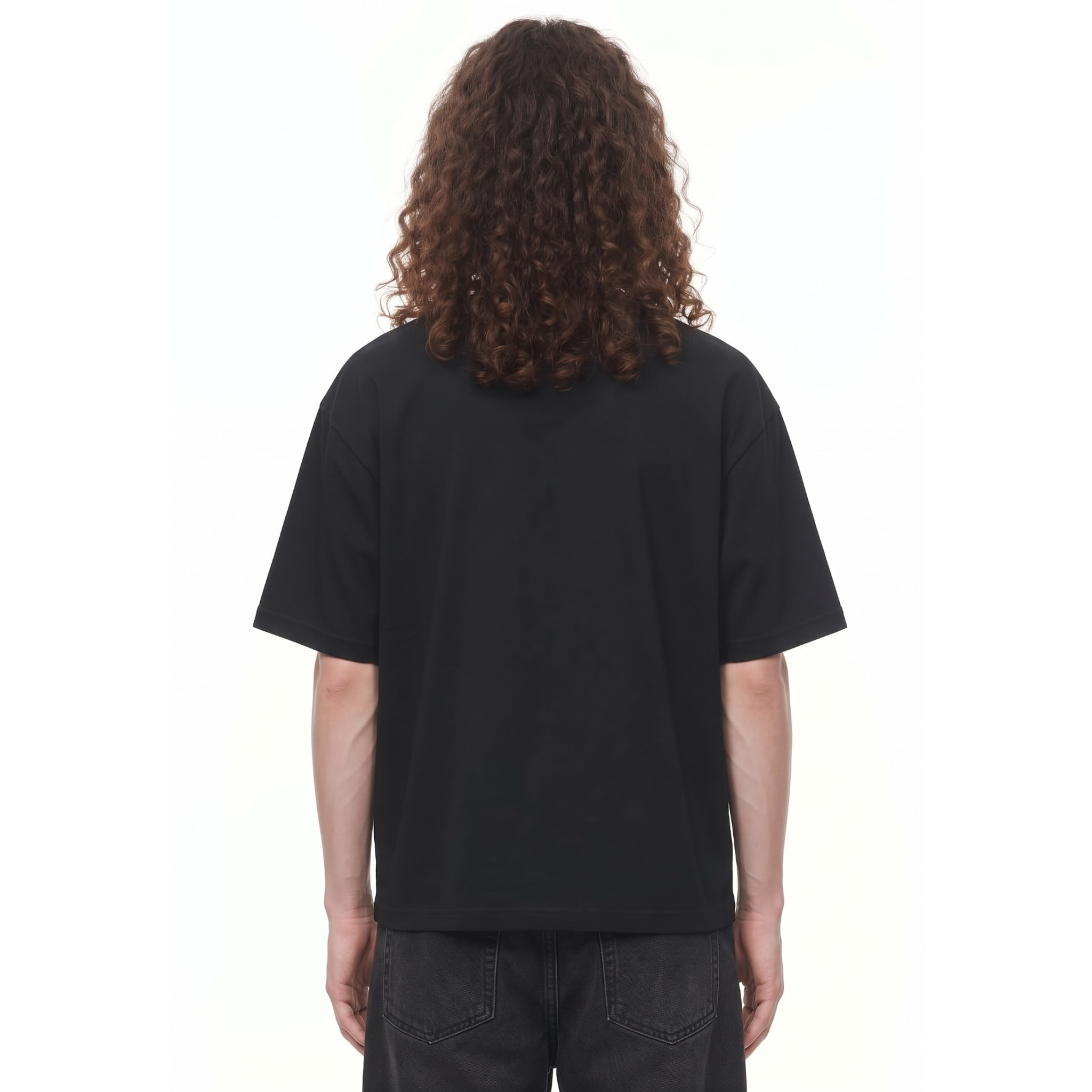 Urban Remnants Distressed Graphic Tee — Back · Black
