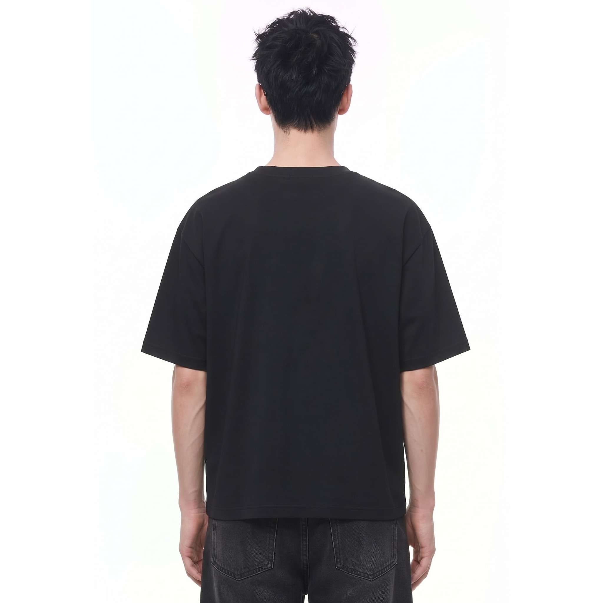 Street Jams Boombox Graphic Tee — Back · Black